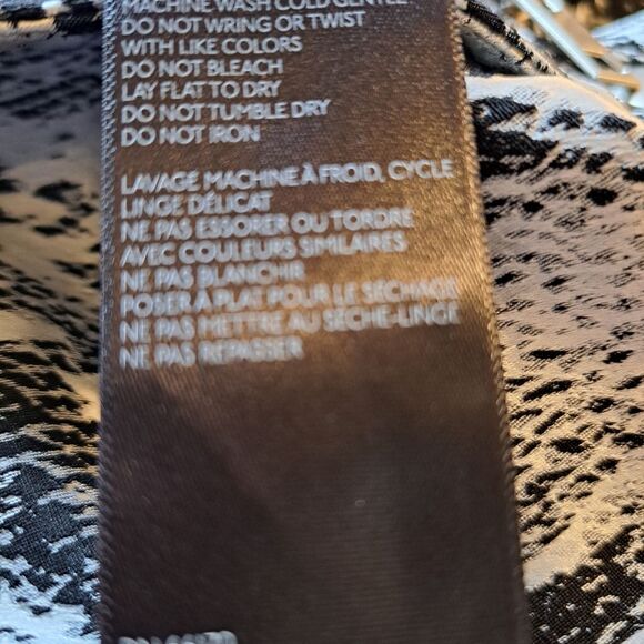 I. AM. GIA. Slater Textured Snake Print Retro Flare Mid Rise Pants Size S - Picture 11 of 16